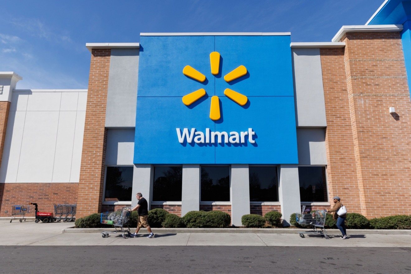 A Walmart Location As Earnings Figures Released