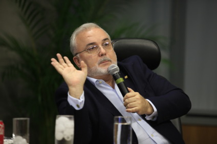 O então presidente da Petrobras, Jean Paul Prates (Fotos Públicas)