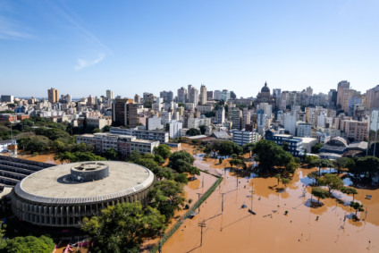 Porto Alegre em meio à tragédia no Rio Grande do Sul