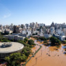 Porto Alegre em meio à tragédia no Rio Grande do Sul