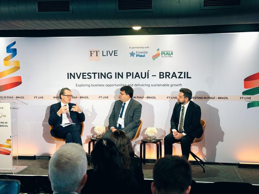 Governador apresentou a investidores e empresários o potencial do Piauí na produção de energias limpas e a capacidade para produzir hidrogênio verde - Divulgação