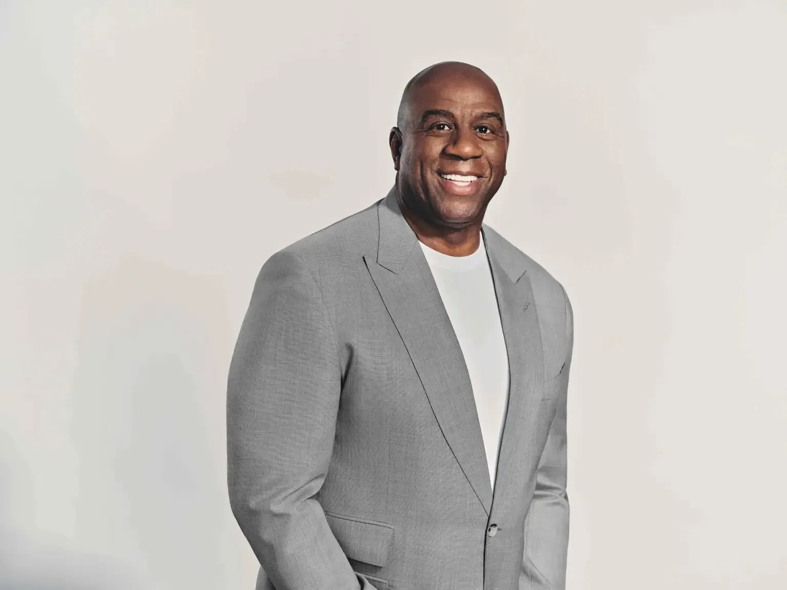 Magic Johnson participa da Expert XP. Foto: Divulgação