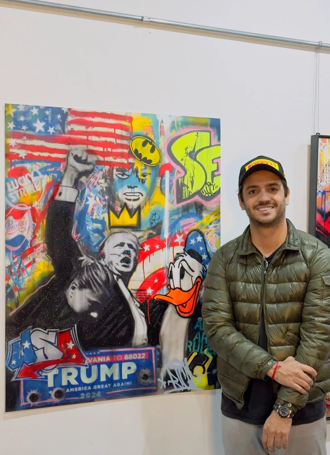 Quadro do atentado a Trump Quadro do atentado a Trump