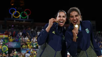 Brasil é ouro no Volei de Praia