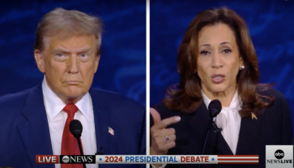 Kamala Harris e Donald Trump