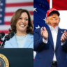 Donald Trump e Kamala Harris