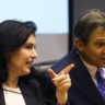 Fernando Haddad e Simone Tebet