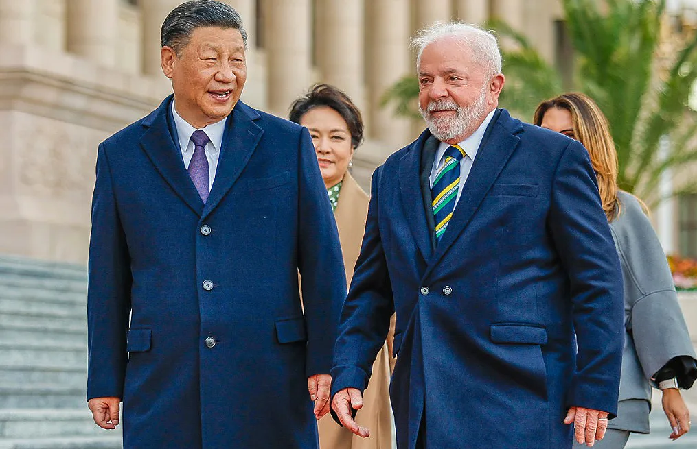 Lula e Xi Jinping em Pequim / Foto: Ricardo Stuckert/PR