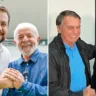 Foto}: Guilherme Boulos e Lula (Ricardo Stuckert / PR); Jair Bolsonaro e Ricardo Nunes (Reprodução CNN)/ Foto: montagem BP Money
