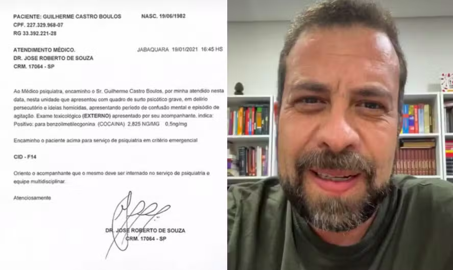 Marçal publica suposto laudo