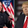 Donald Trump e Kamala Harris