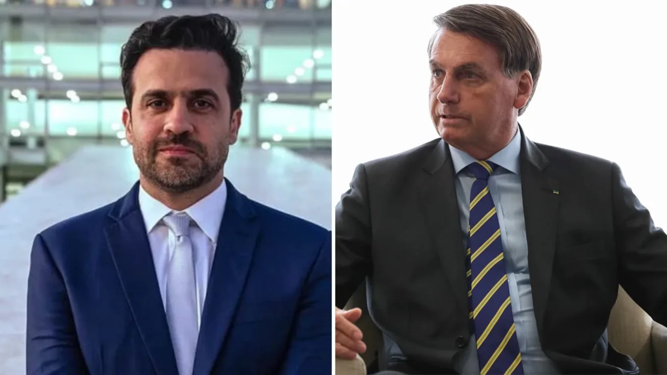 Pablo Marçal e Jair Bolsonaro