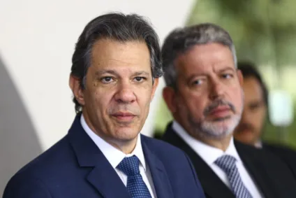 Fernando Haddad e Arthur Lira / Foto: Marcelo Camargo/Agência Brasil