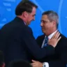 O ex-presidente Jair Bolsonaro e o general Walter Braga Netto (Foto: Valter Campanato/Agência Brasil)