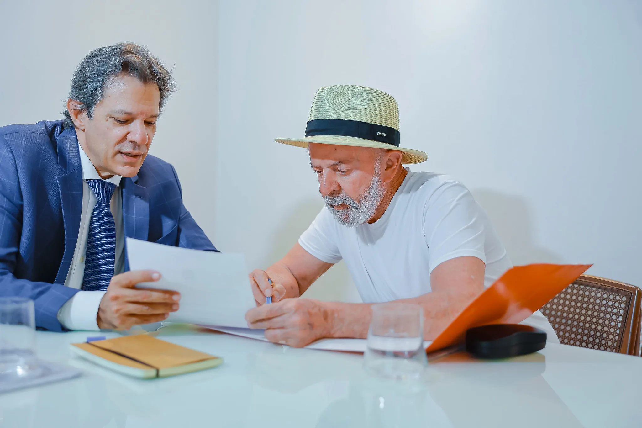 O presidente Lula e o ministro Fernando Haddad / Foto: RIcardo Stuckert/PR