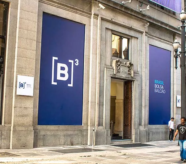 Fachada do prédio da B3 (Foto: B3/ Divulgação)