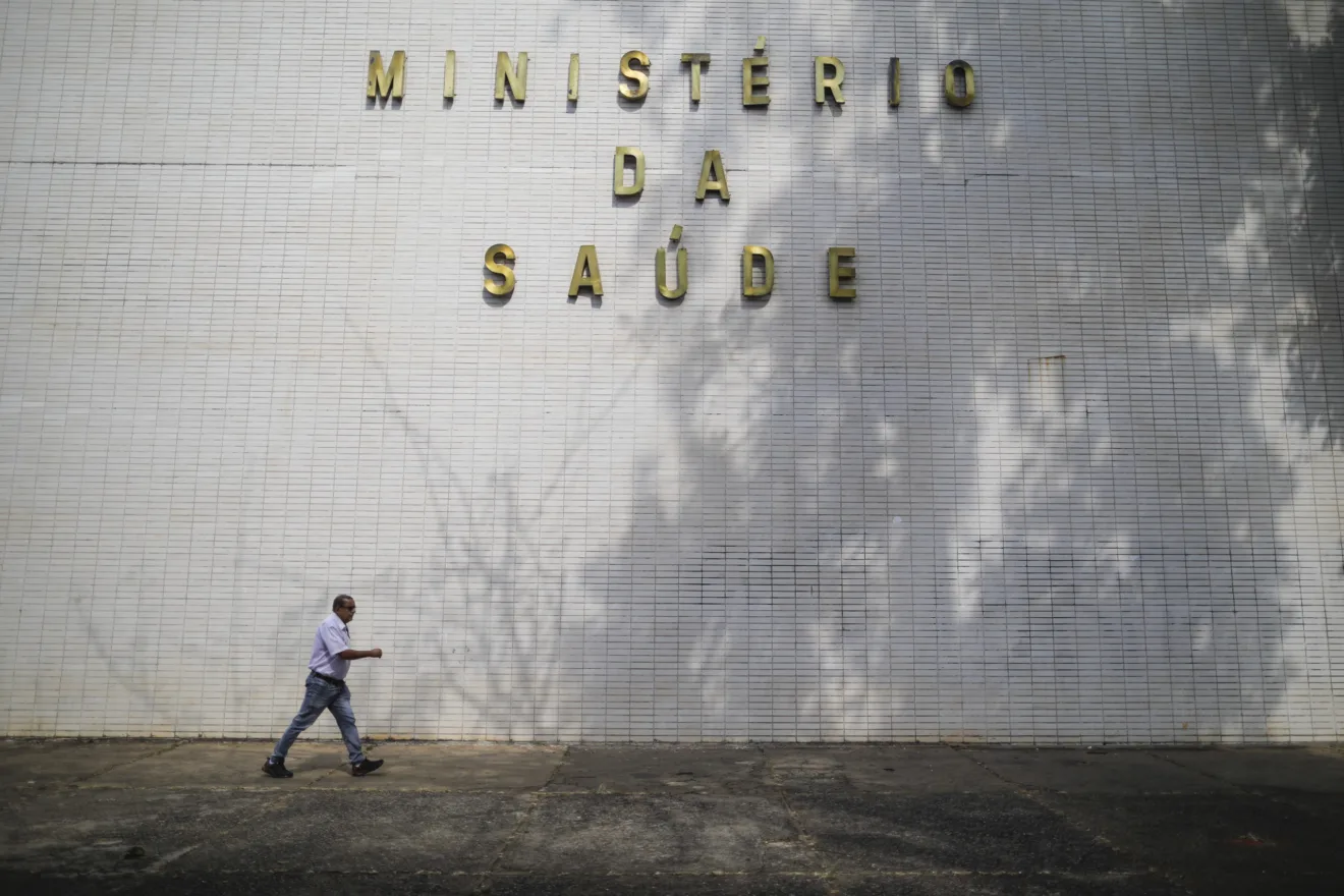 Fachada do ministério da Saúde, na Esplanada dos Ministérios  Sérgio Lima/Poder360 01.07.2020