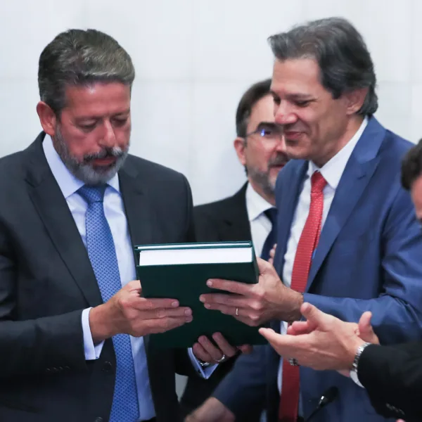 O Presidente da Câmara dos Deputados, Arthur Lira e o Ministro, Fernando Haddad / Foto Lula Marques/ Agência Brasil