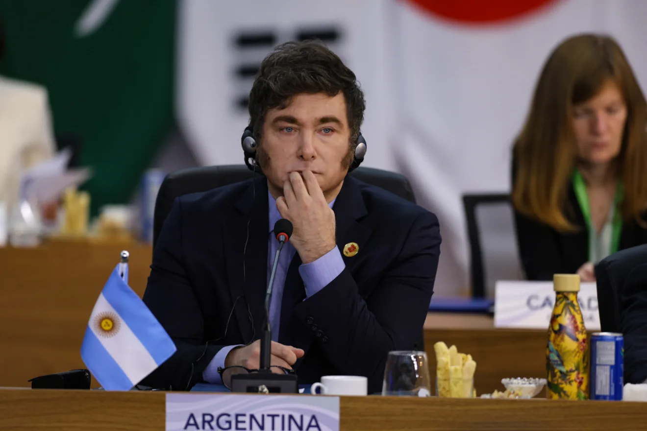 O presidente da Argentina, Javier Milei / Foto: Tomaz Silva/Agência Brasil