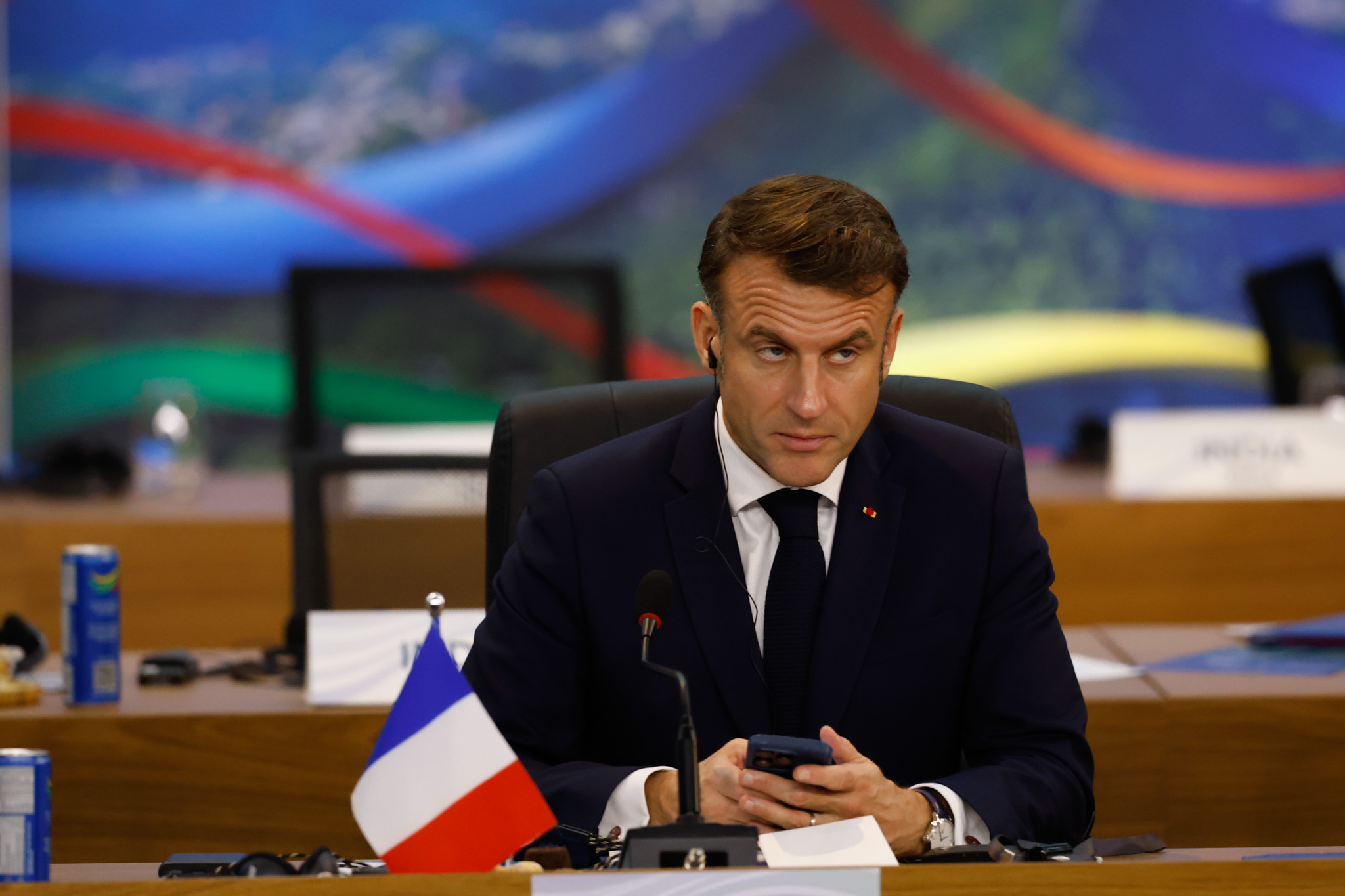 Macron fala sobre UE