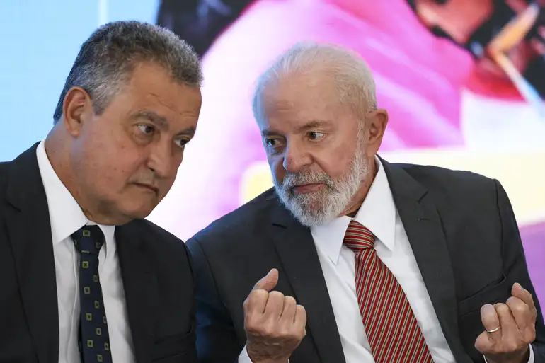 O presidente Lula e o ministro Rui Costa / Foto:
Marcelo Camargo/Agência Brasil