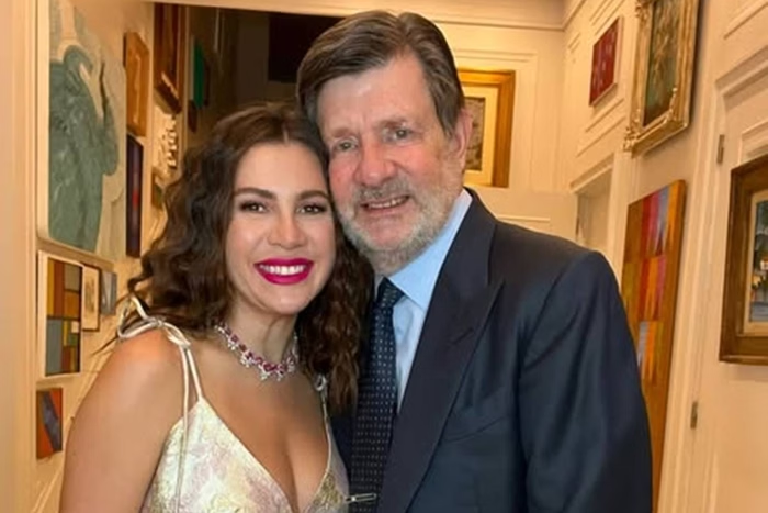 Roberto Setubal e Daniela Fagundes / Foto: Reprodução/Instagram