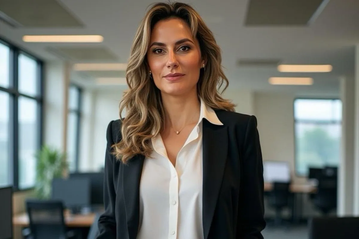 Foto de Cassiana Garcia, sócia-fundadora da The Hill Capital