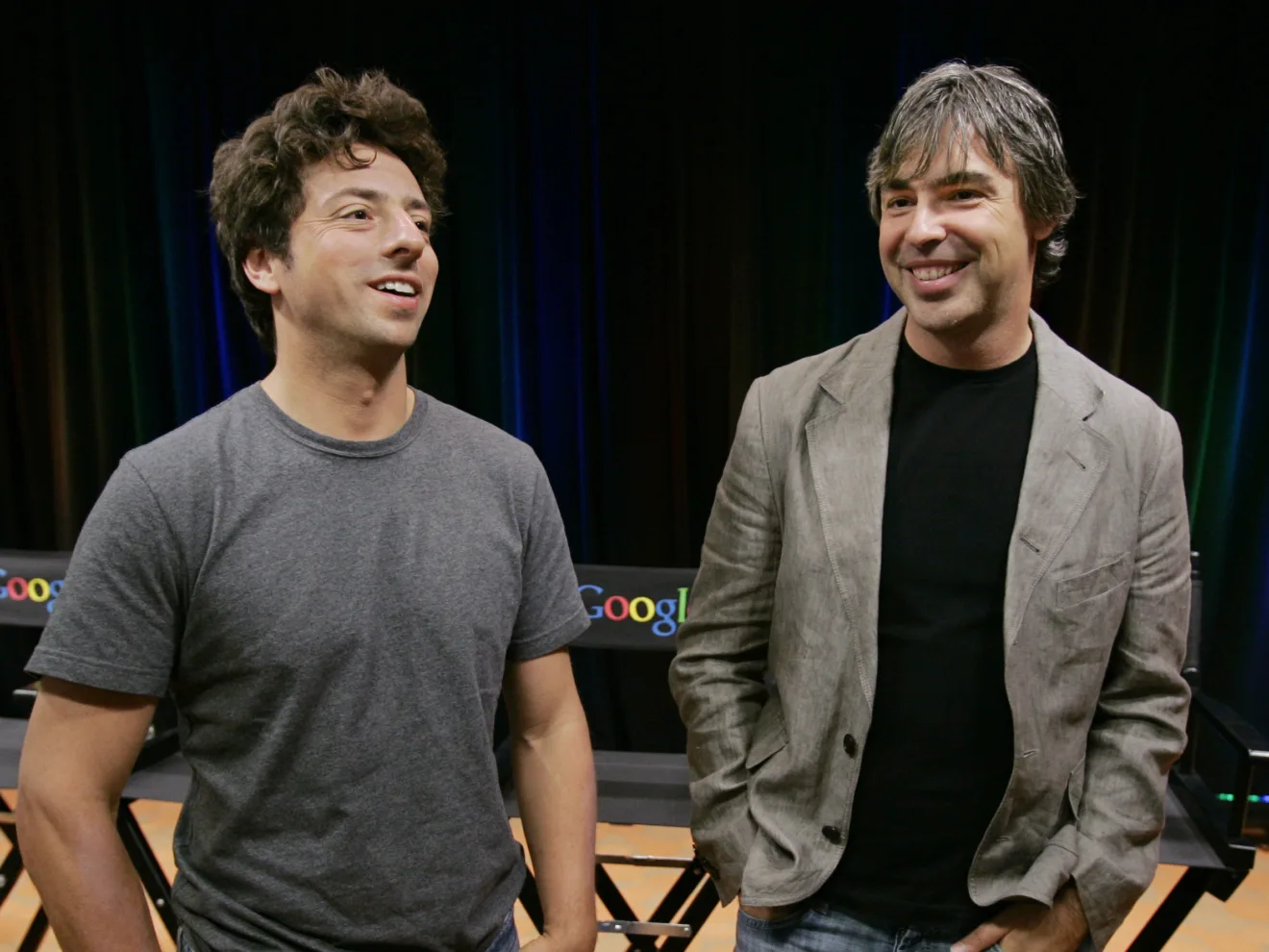 Google co-fundadores Sergey Brin (esquerda) e Larry Page Fonte: Wikimedia Comuns Google co-fundadores Sergey Brin (esquerda) e Larry Page Fonte: Wikimedia Comuns