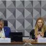 Influenciadora Virginia Fonseca chega para depor à CPI das Bets no Senado