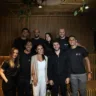Time da Finscale, escola de negócios, reunidos em uma foto