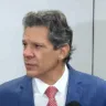  ministro da Fazenda, Fernando Haddad durante coletiva nesta sexta-feira, dia 23 (Foto: Reprodução)