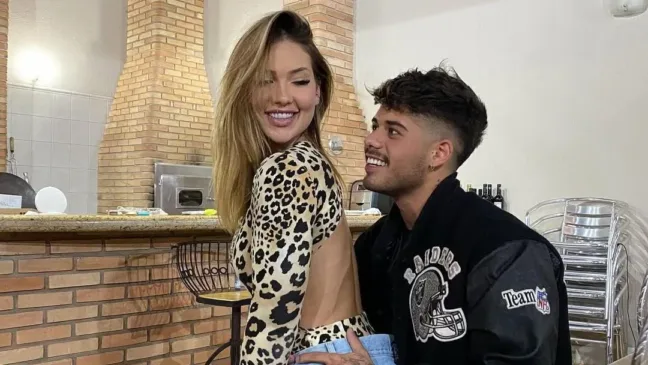 Virgínia Fonseca e Zé Felipe estavam juntos há cinco anos e têm três filhos. (Foto: Reprodução/Instagram da Virgínia/CNN)