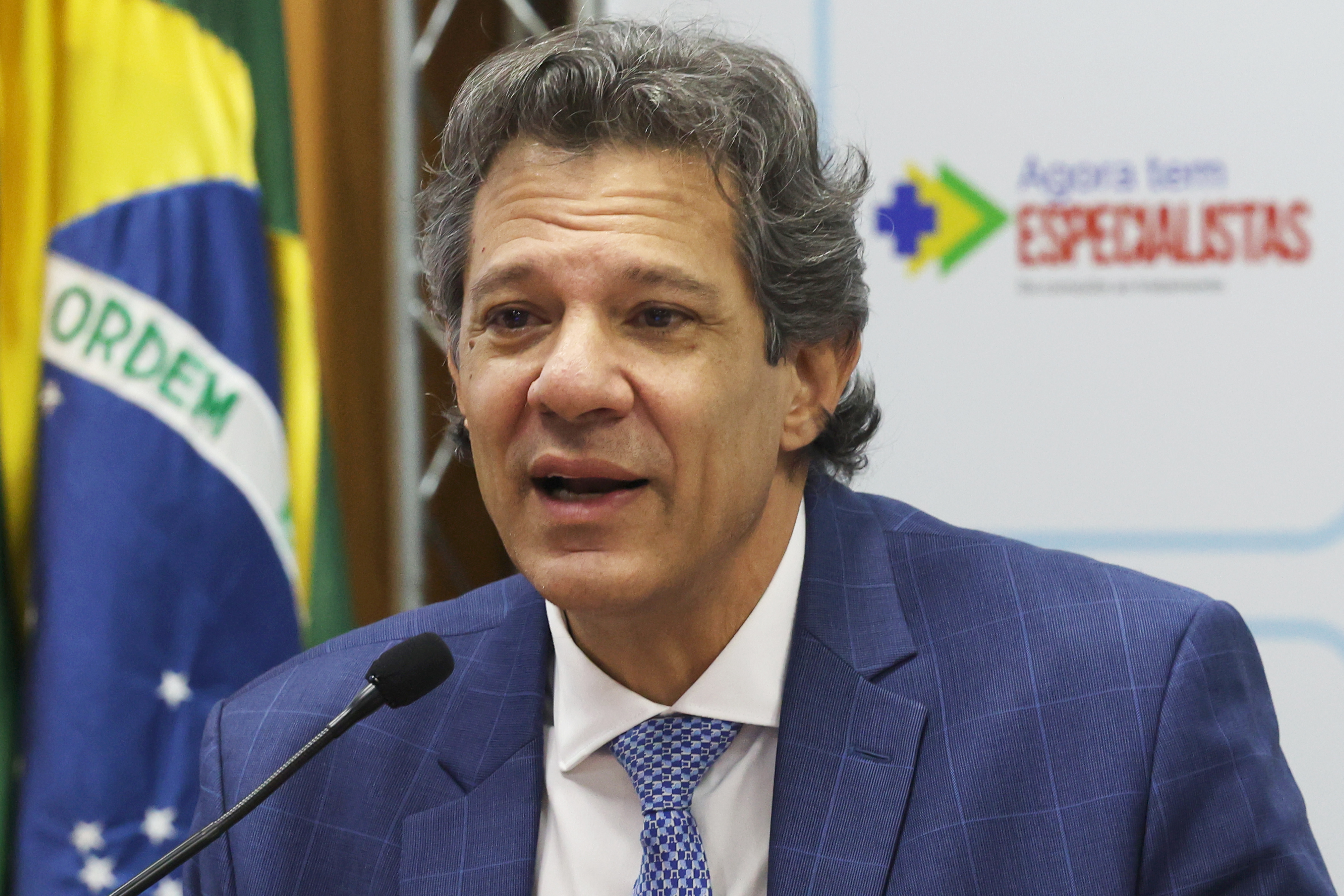 O ministro da Fazenda, Fernando Haddad (Foto: Antonio Cruz/Agência Brasil)