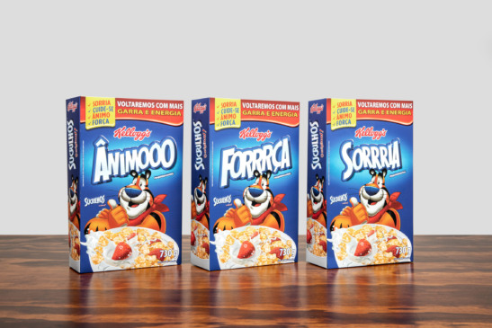 Embalagens de Sucrilhos Kellogs (Foto: reprodução/Marcas Mais)