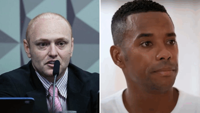 Foto: Bruno Spada/Câmara dos Deputado/ Ex-jogador Robinho condenado por estupro coletivo/Reprodução