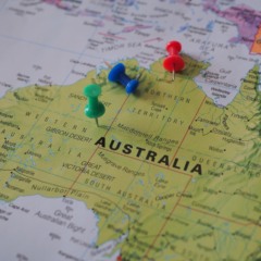 Mapa da Austrália (Foto: beasternchen/Pixabay)