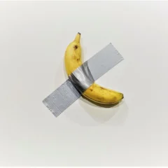 Obra "Comedian", Maurizio Cattelan (Foto: reprodução/Touch of Class)