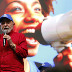 Presidente da República, Luiz Inácio Lula da Silva, partipa do 60 CONUNE - Congresso da União Nacional dos Estudantes, realizado na UFG. (Foto: Bruno Peres/Agência Brasil)