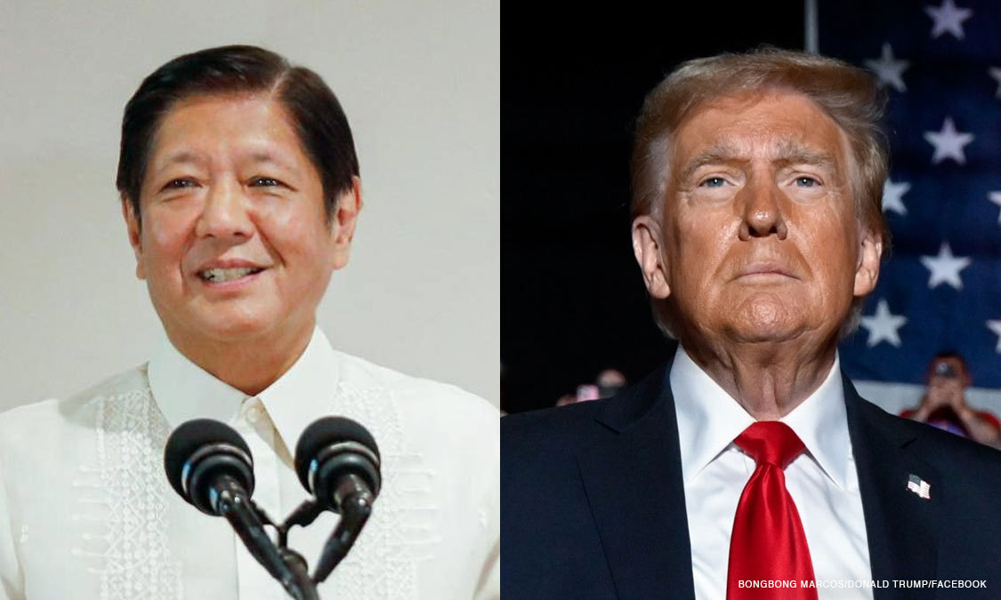 Foto: Bongbong Marcos/ Donald Trump/ Reprodução/ Facebook
