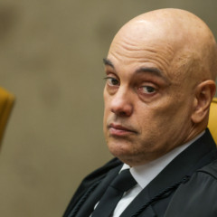 Brasília (DF) 01/08/2025 - Ministro Alexandre de Moraes durante sessão de abertura do segundo semestre judiciário no Supremo Tribunal Federal (STF).  Foto: Fabio Rodrigues-Pozzebom/ Agência Brasil