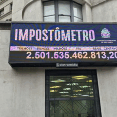 Impostômetro da Associação Comercial de São Paulo (ACSP). Foto: Reprodução

