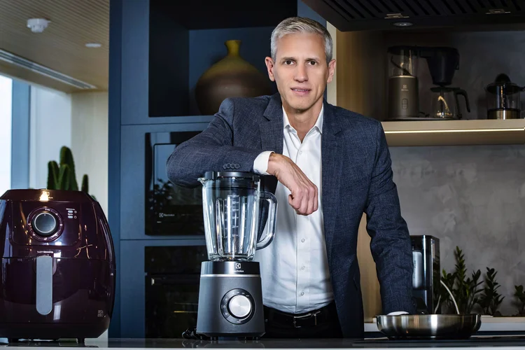 Leandro Jasiocha: CEO do Electrolux Group na América Latina. Foto: Electrolux/Divulgação. Leandro Jasiocha: CEO do Electrolux Group na América Latina. Foto: Electrolux/Divulgação.