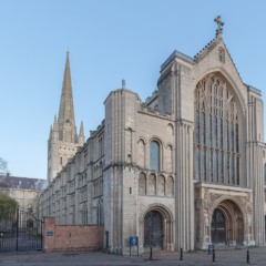 Foto do castelo de Norwich, no Reino Unido