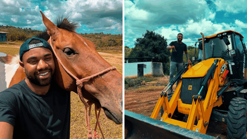 Ex-BBB, Davi Brito, anuncia novo investimento no agro (Foto: reprodução/Instagram)