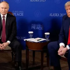 Vladimir Putin (Rússia) e Donald Trump (EUA) (Foto: Andrew Harnik/Getty Images)