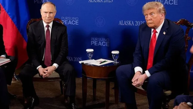 Vladimir Putin (Rússia) e Donald Trump (EUA) (Foto: Andrew Harnik/Getty Images)
