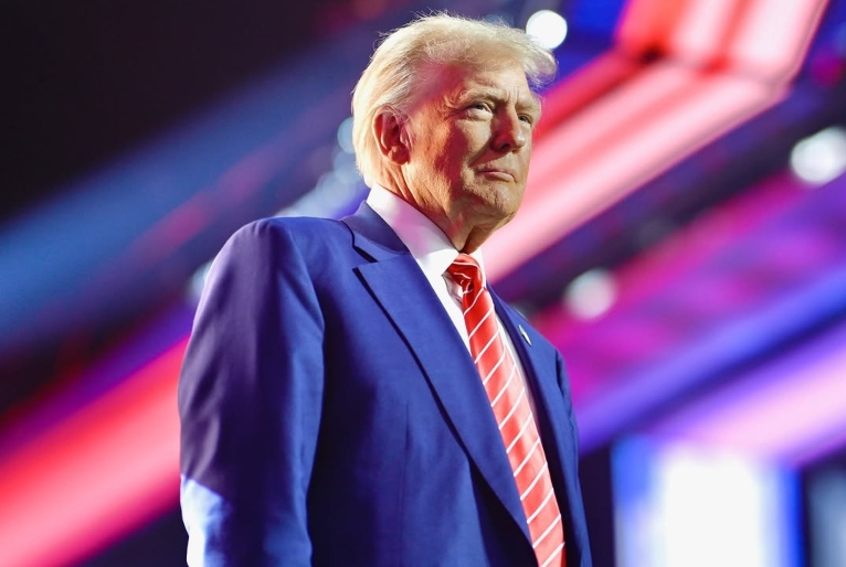 Foto do Presidente dos Estados Unidos Donald Trump