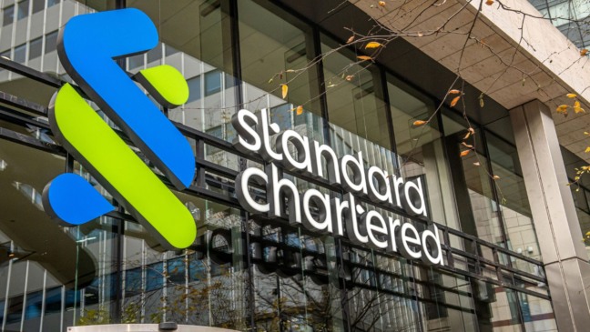 Standard Chartered, em Londres (Foto: reprodução/Live Coins)