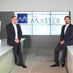 Foto: Augusto Lima e Daniel Vorcaro, do Banco Master (Divulgação)