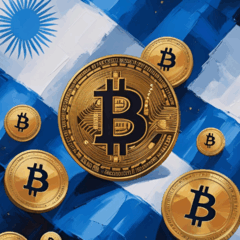 Buenos Aires quer se tornar "capital cripto" (Foto: gerada com IA no Canva)